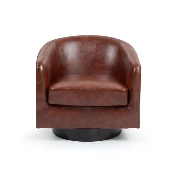 Kaelea Mid-Century Modern Swivel Accent Chair