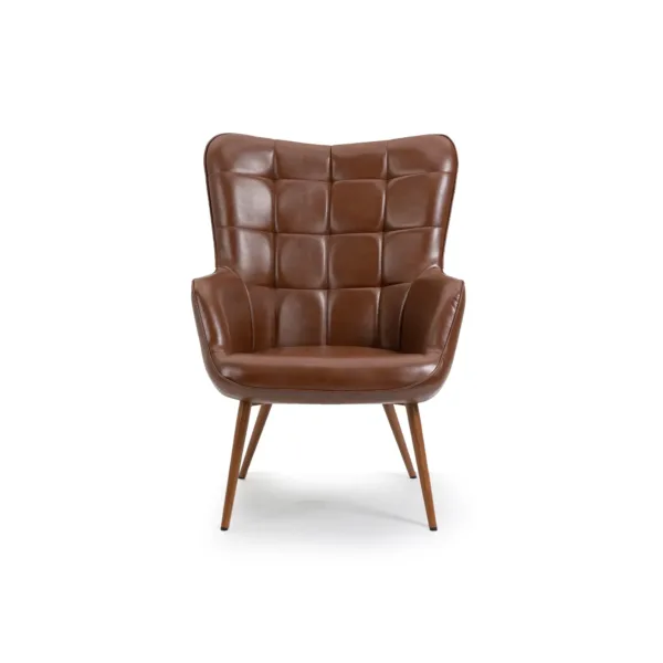 Carlanne Faux Leather Armchair