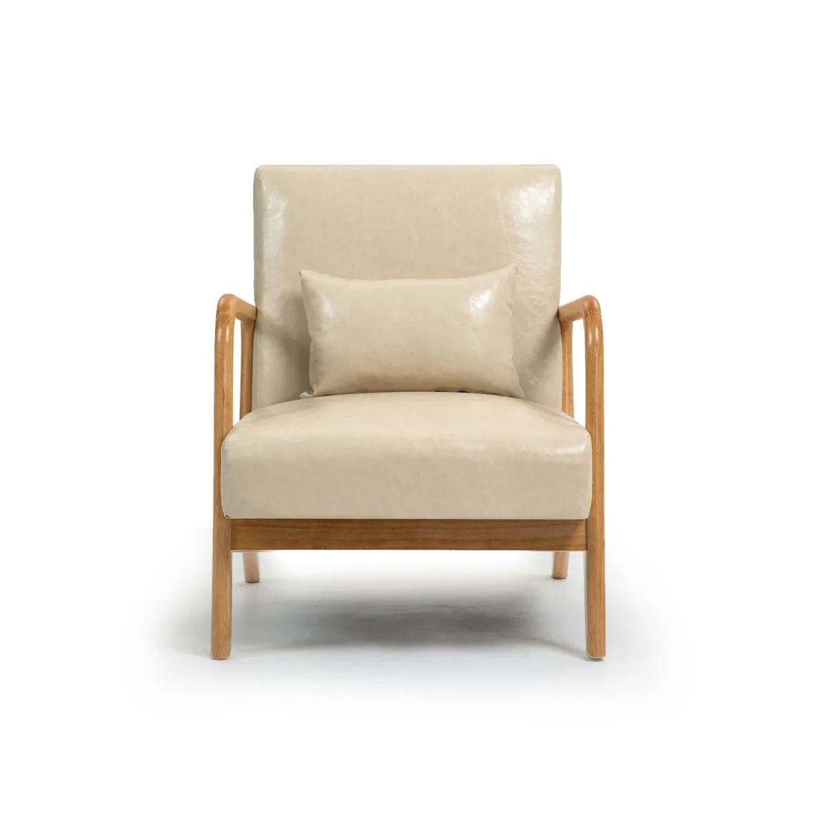 Freyda Scandi Upholstered Lounge Chair - Image 1
