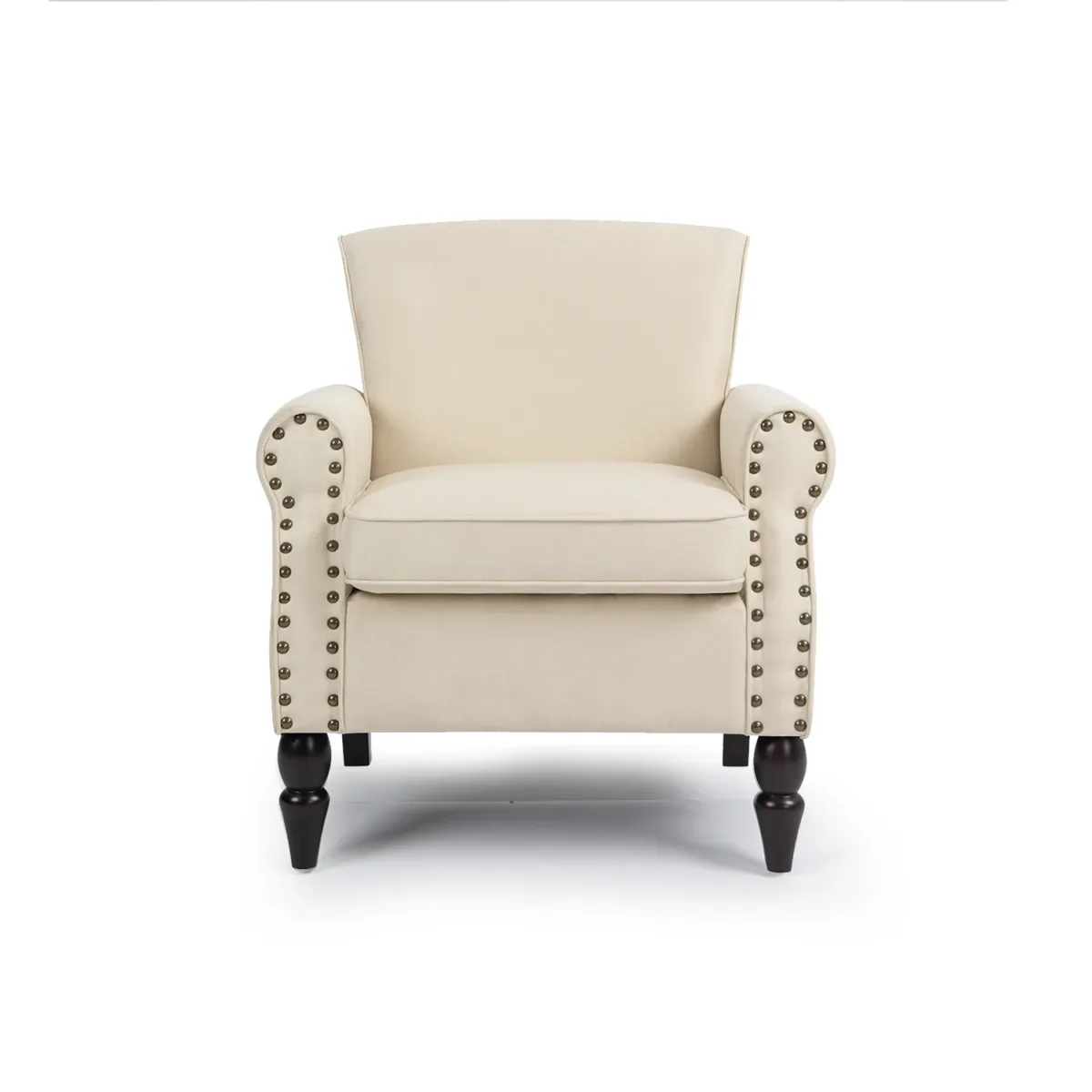 Aveloy French Country Rolled Arms Accent Chair - Image 1