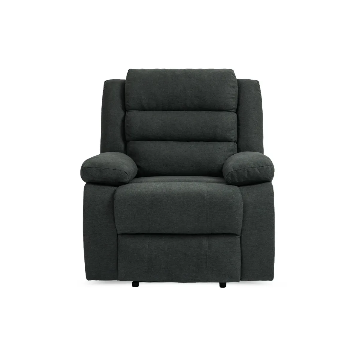 Faelor Modern Overstuffed Fabric Recliner - Image 1