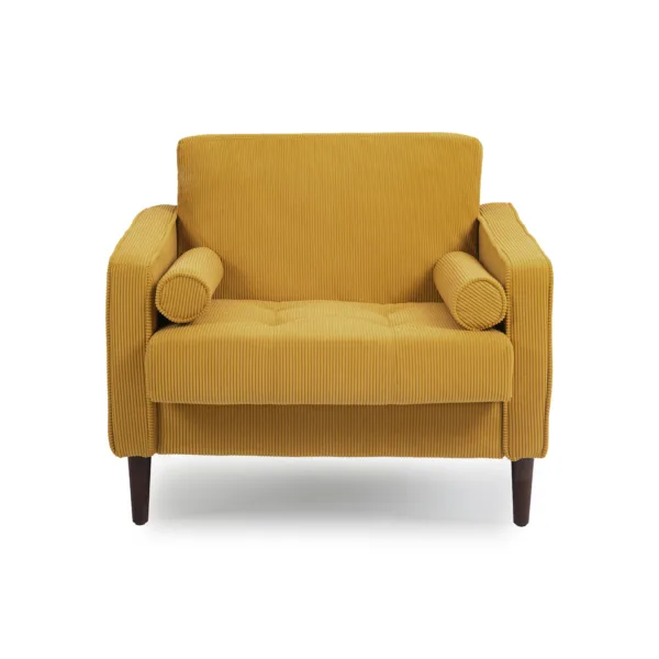 Noemi Velvet Upholstered Armchair