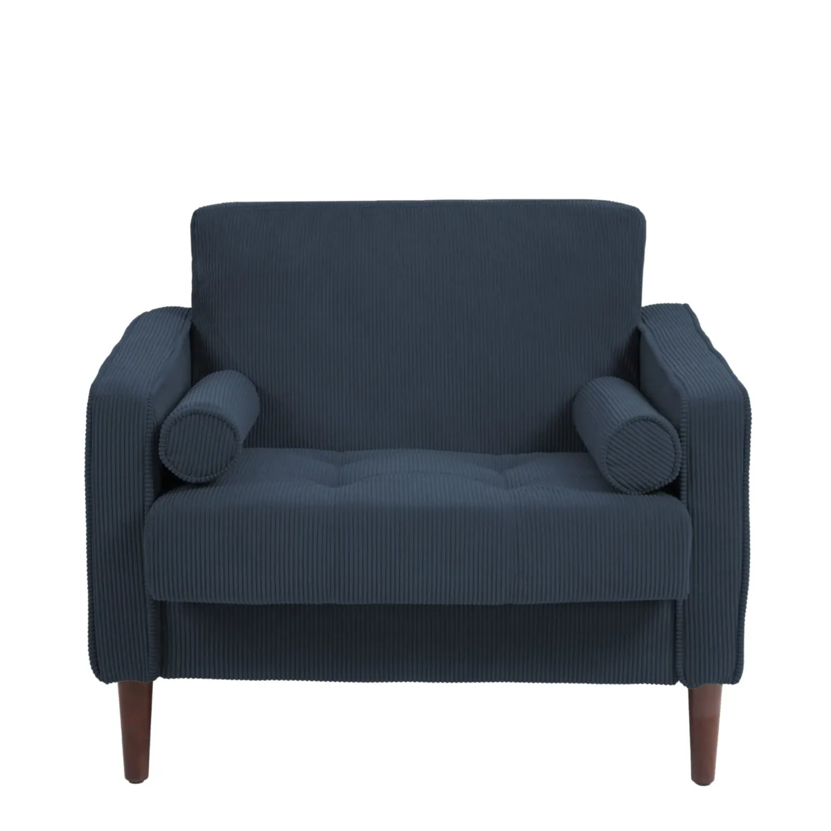 Jovix Track Arm Corduroy Upholstered Accent Chair - Image 3