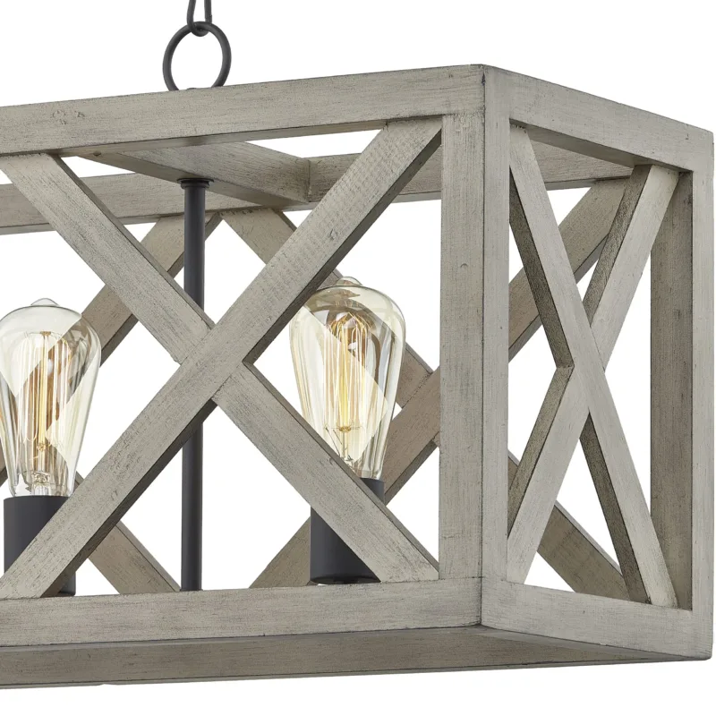 Anova 4 - Light Dimmable Lantern Square / Rectangle Chandelier - Image 6