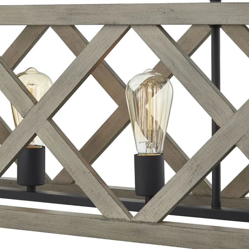 Anova 4 - Light Dimmable Lantern Square / Rectangle Chandelier - Image 5