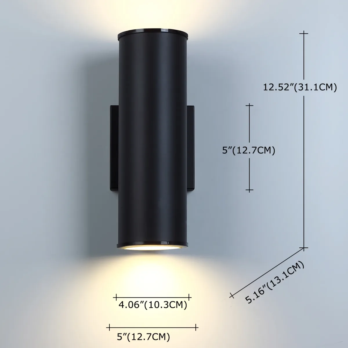 Zennor Steel LED Wall Light - Image 2