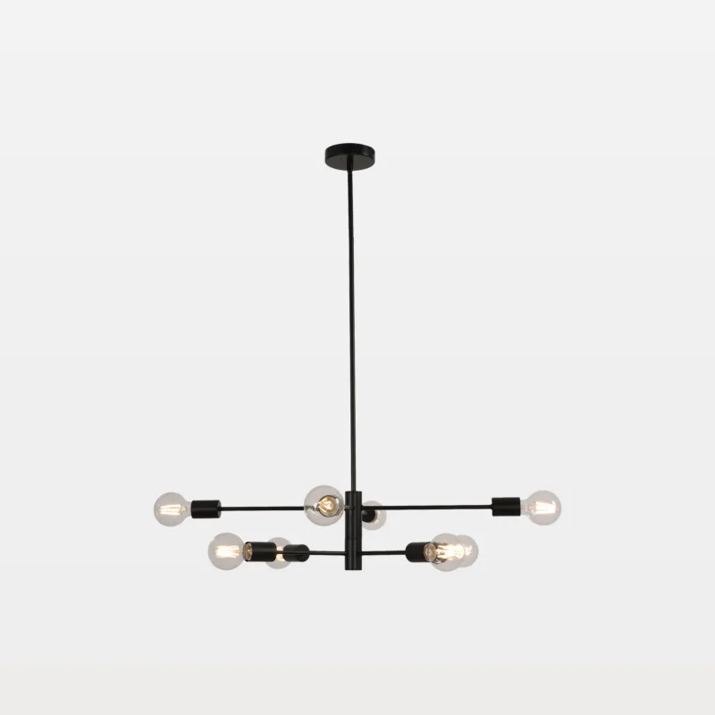 Glenarm 8- Light Dimmable Sputnik Sphere Chandelier