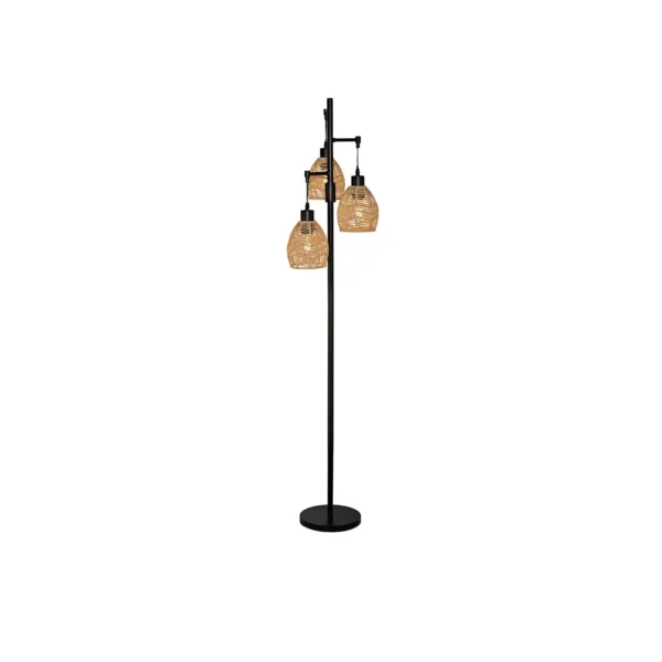 Asiel 65'' Black Tree Floor Lamp