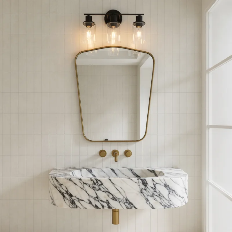 Ashod 3 - Light Dimmable Vanity Light - Image 2