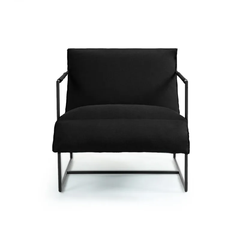 Arloxa Metal Frame Sling Lounge Chair with Headrest