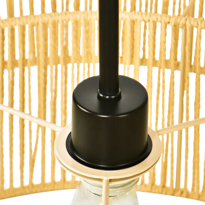 Armelia 1 - Light Rattan Pendant Light - Image 5