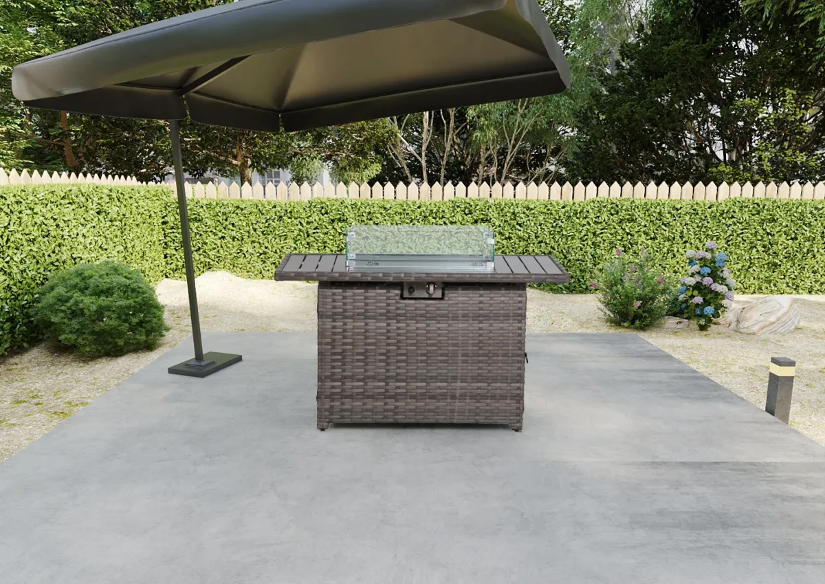 Seleny 26 H Outdoor Fire Pit Table - Image 2