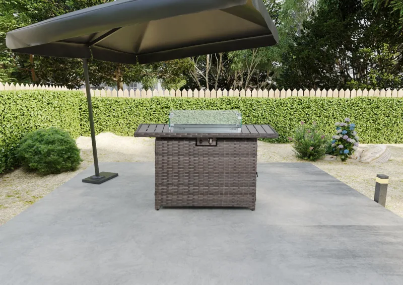 Seleny 26 H Outdoor Fire Pit Table - Image 2