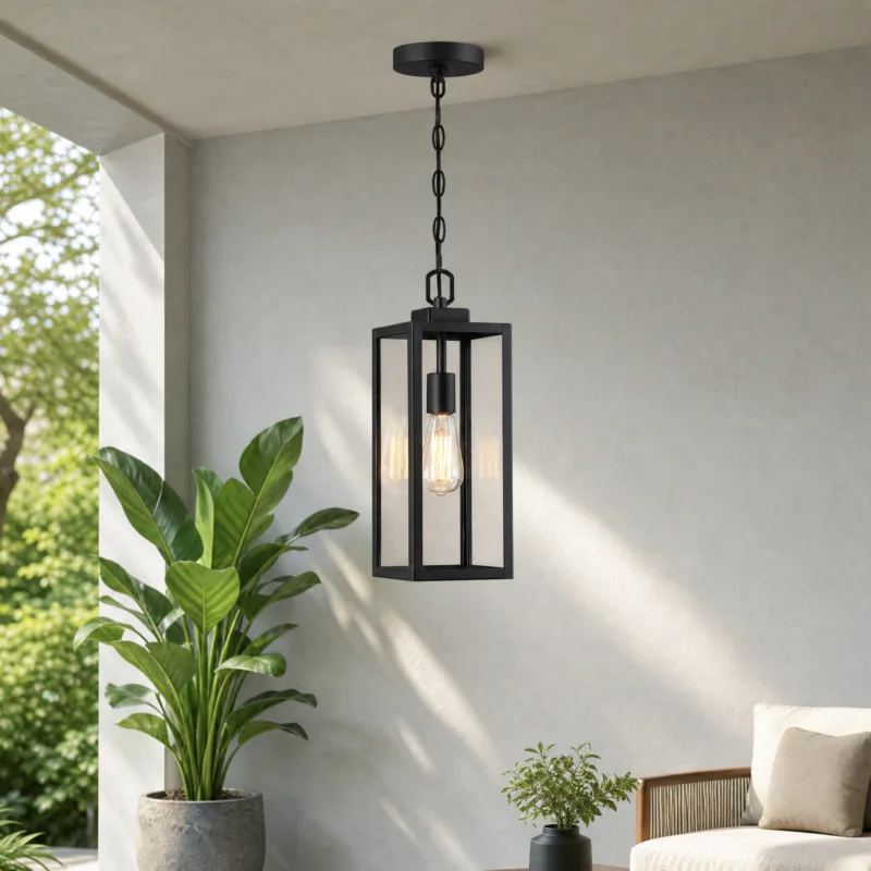 Rollingbrook 1- Light Outdoor Hanging Lantern - Image 3