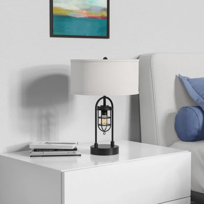 Tomisin Table Lamp Set With Night Light