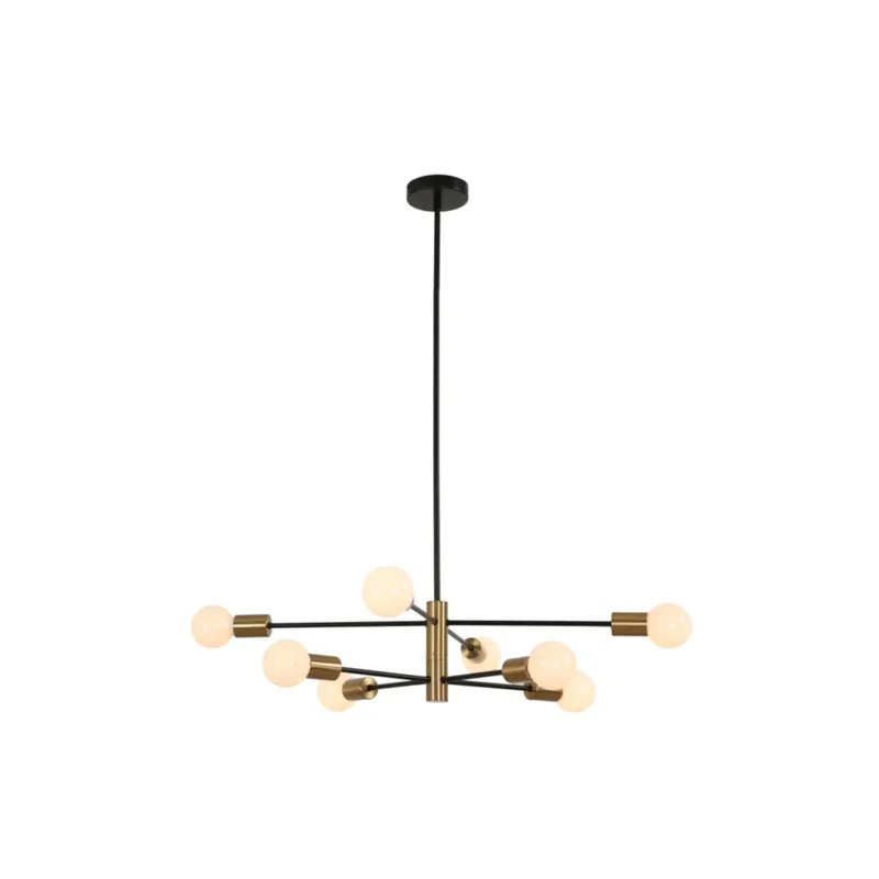 Glenarm 8- Light Dimmable Sputnik Sphere Chandelier