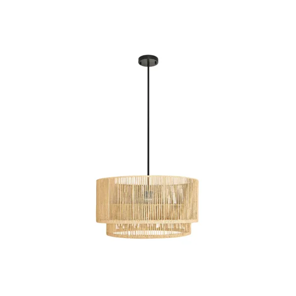 Armelia 1 - Light Rattan Pendant Light