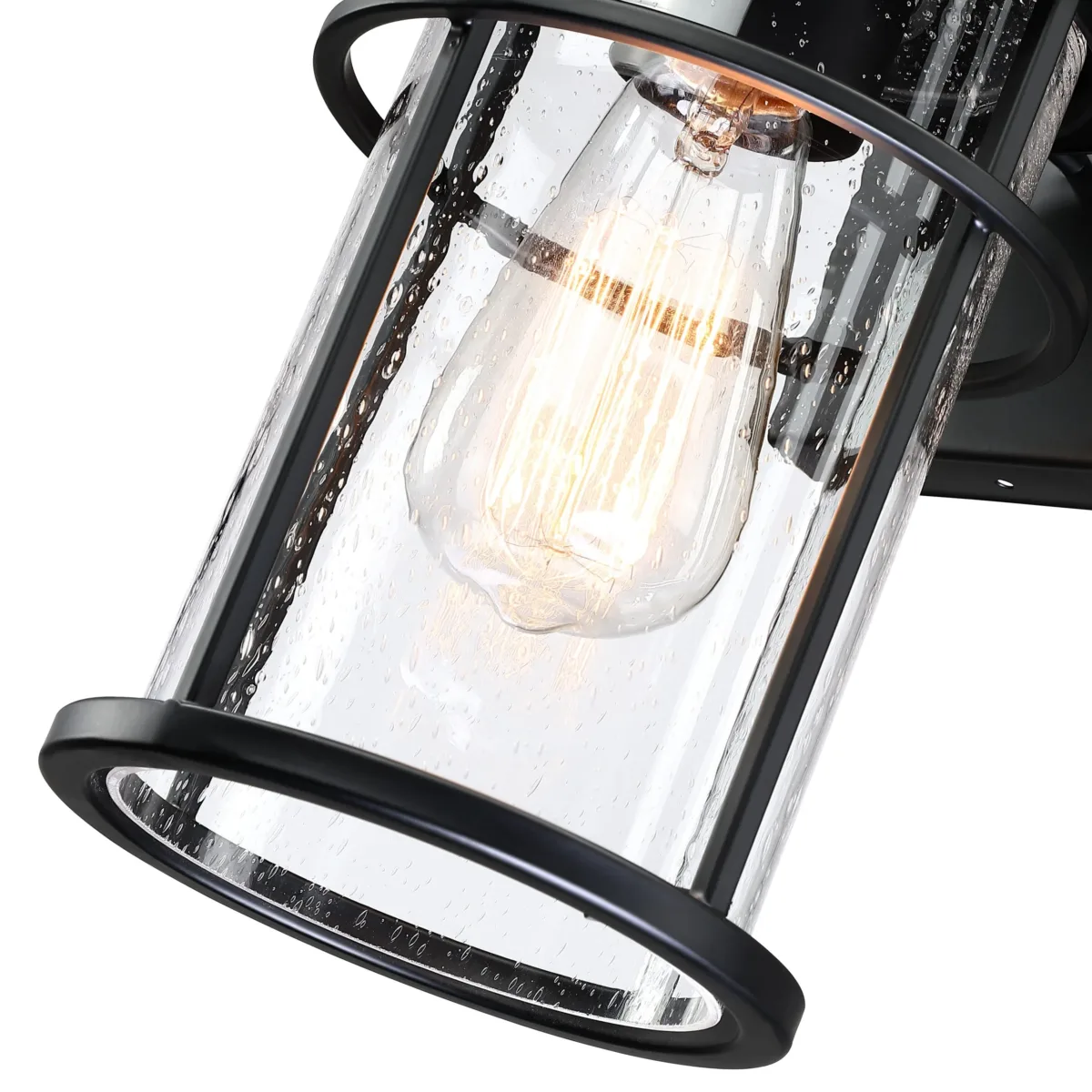 Schlesinger 1-Light Metal Wall Light With Dusk to Dawn - Image 5