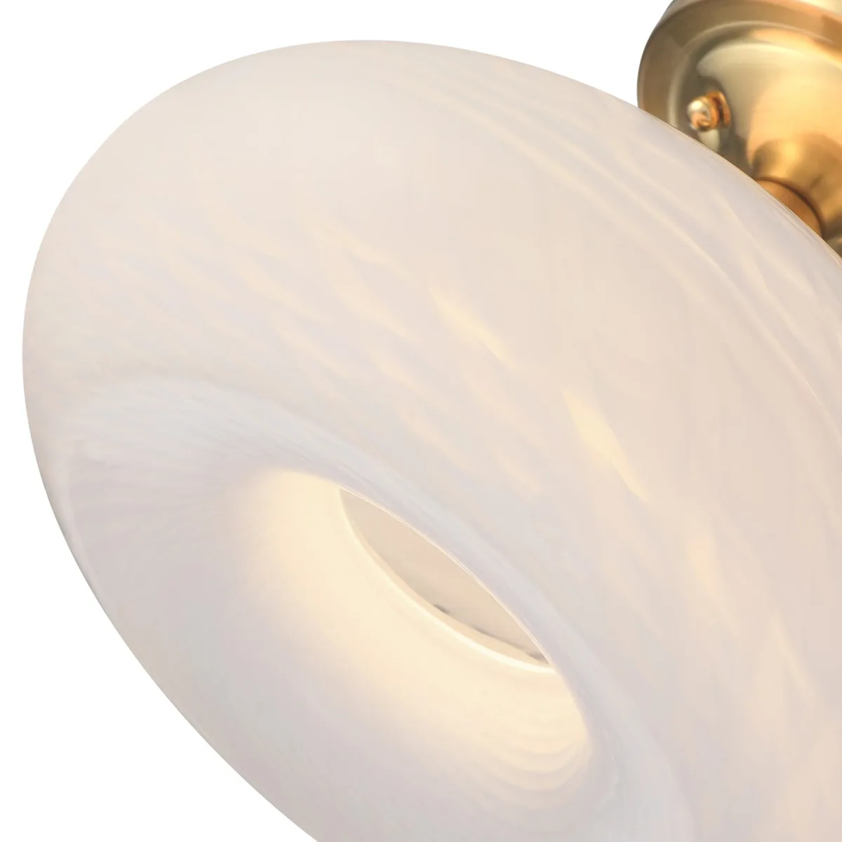 Deontre Glass Semi Flush Mount - Image 6