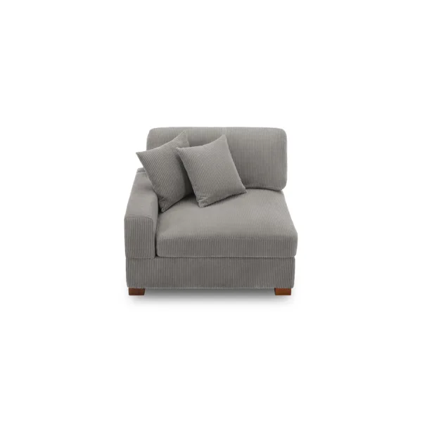 Corduroy Accent Chair