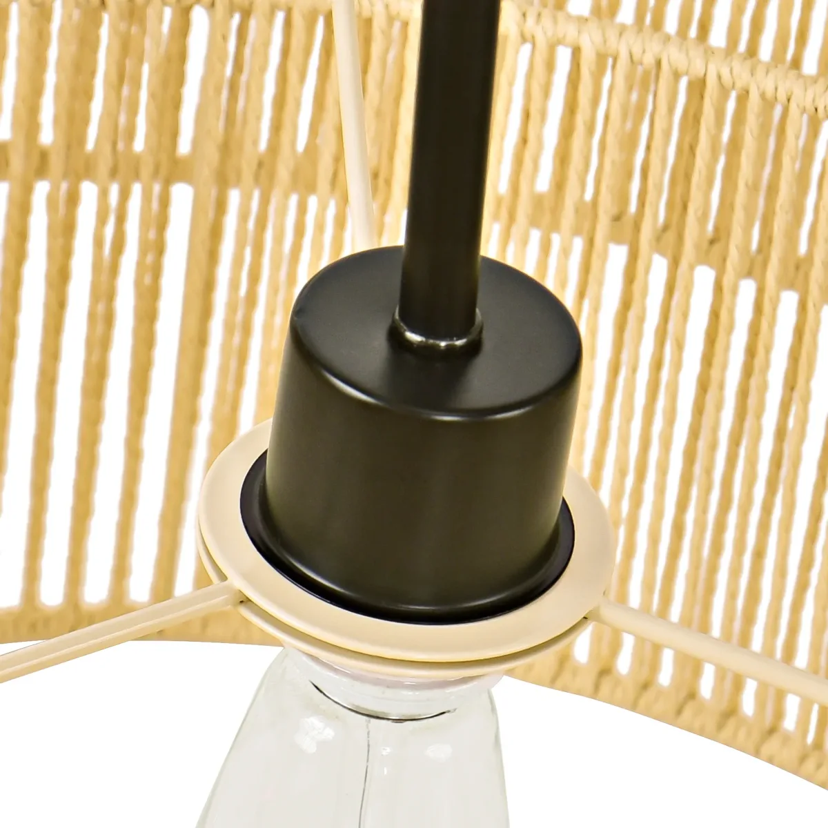 Armelia 1 - Light Rattan Pendant Light - Image 5