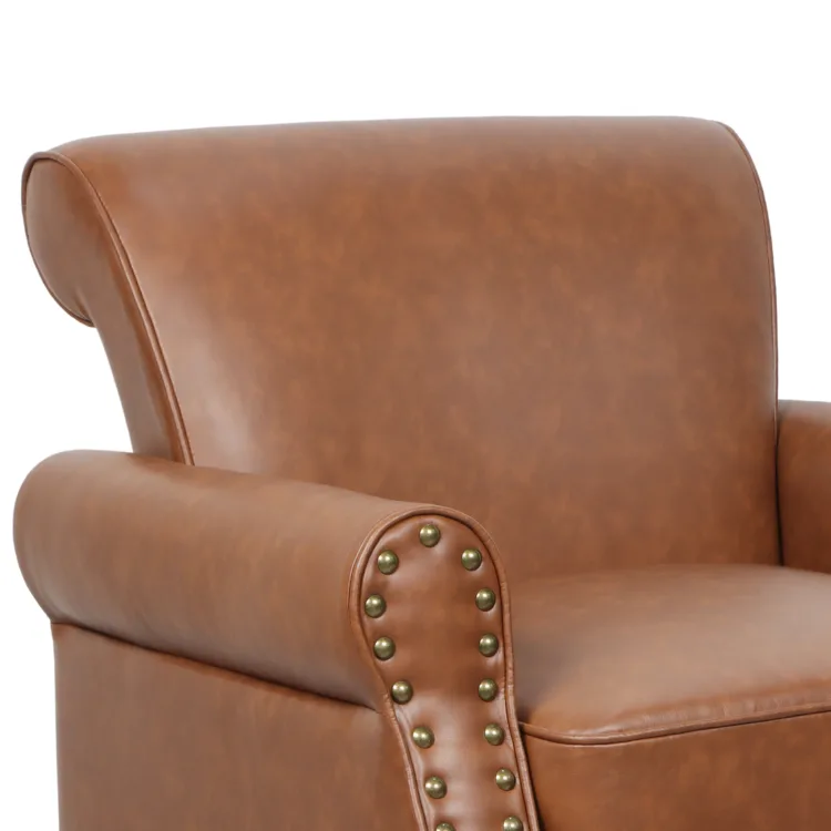 Armrest: Retro rolled, classic-modern blend