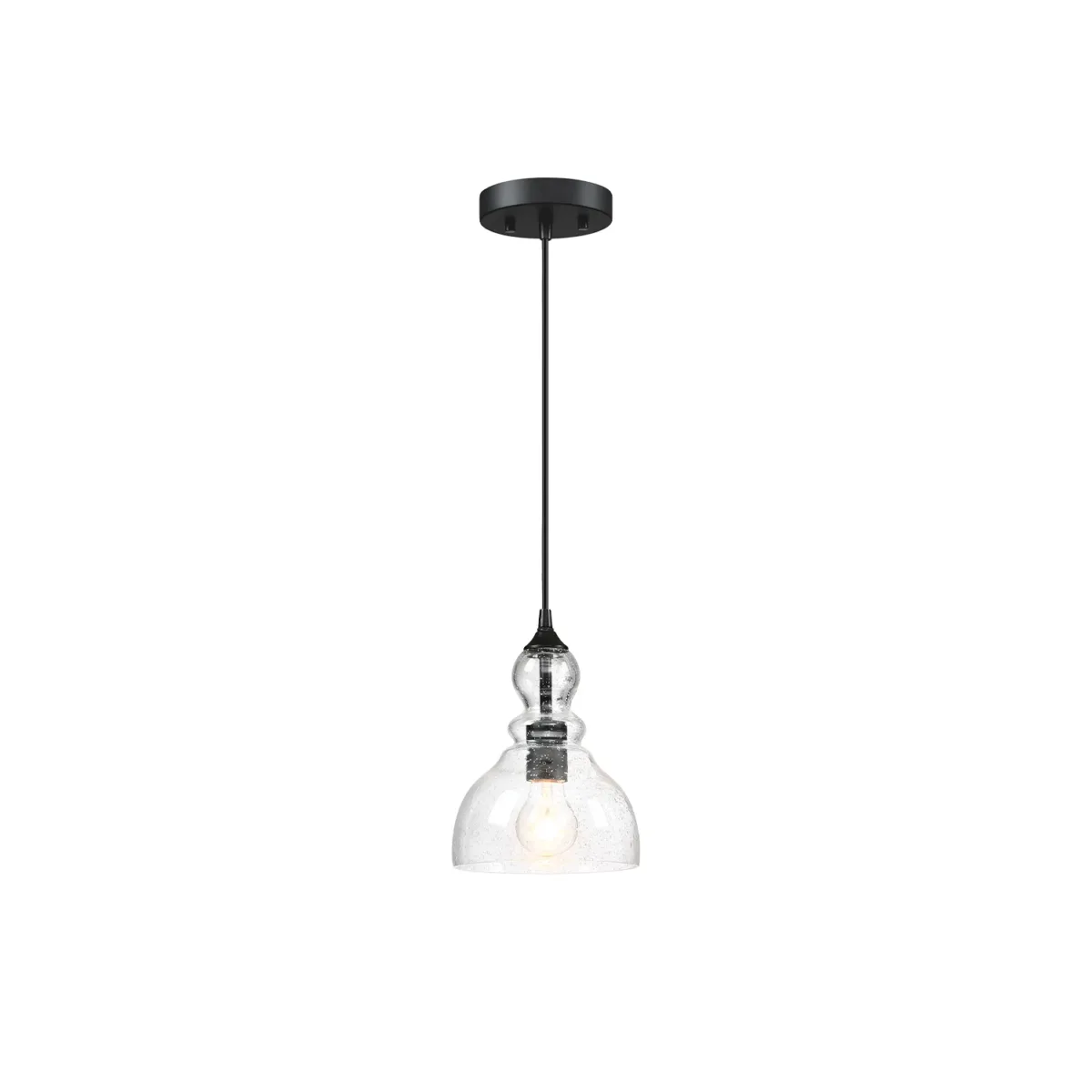 Mincey 1- Light Single Teardrop Pendant - Image 1