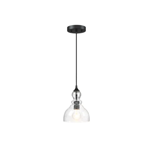 Mincey 1- Light Single Teardrop Pendant