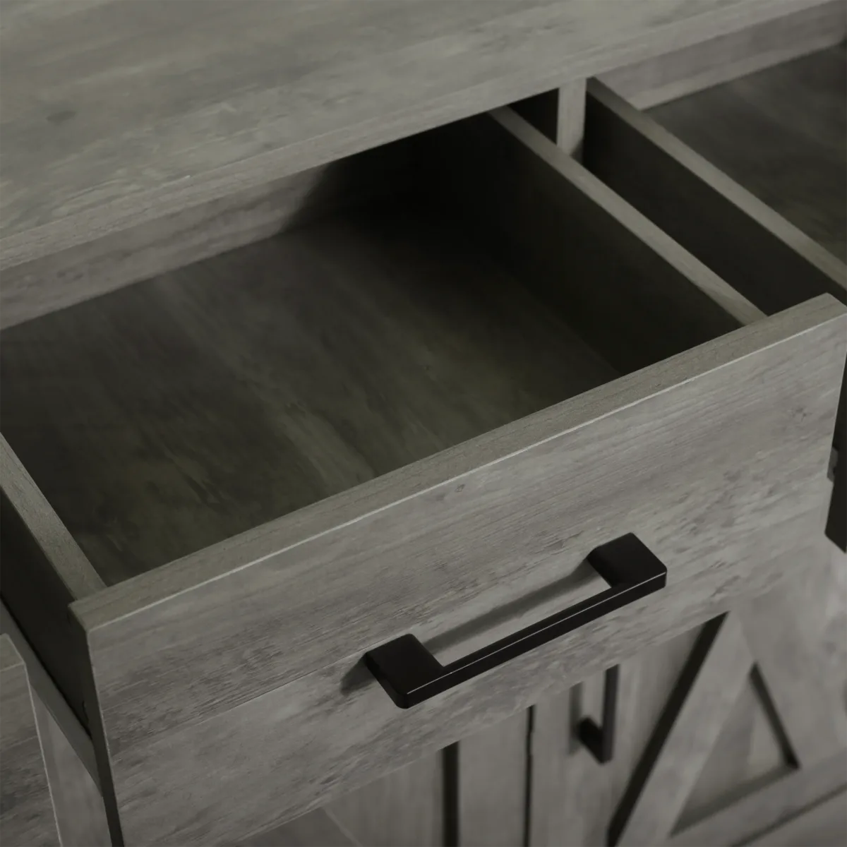 Youssouf 42.4" Wood Accent Cabinet With Three Drawers - Image 6