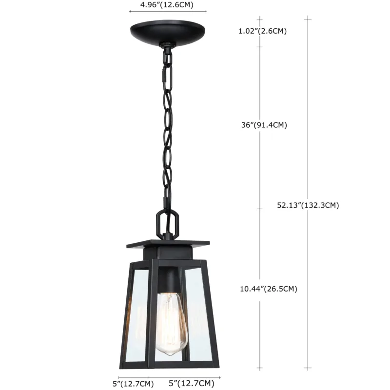 Rollingbrook Outdoor Hanging Lantern - Image 2