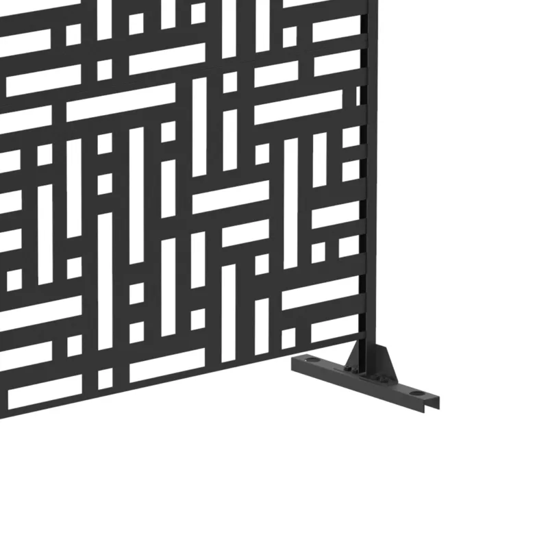 76'' x 47.2'' Privacy Metal Screen Fence Panel - Image 5