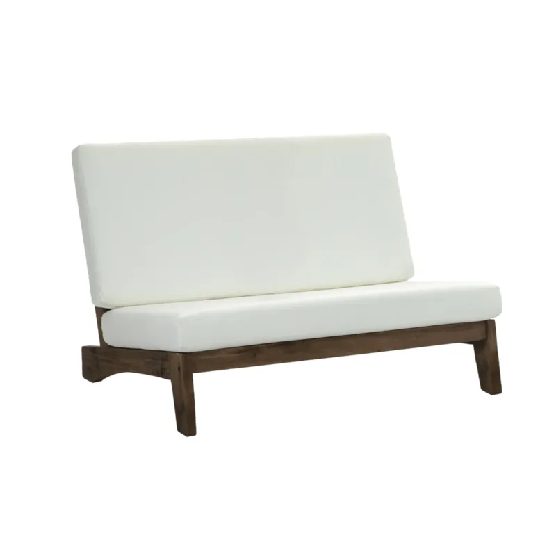 Elysian 4-Piece Fabric Outdoor Patio Loveseat Set - Image 4