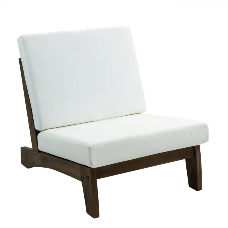 Elysian 4-Piece Fabric Outdoor Patio Loveseat Set - Image 6
