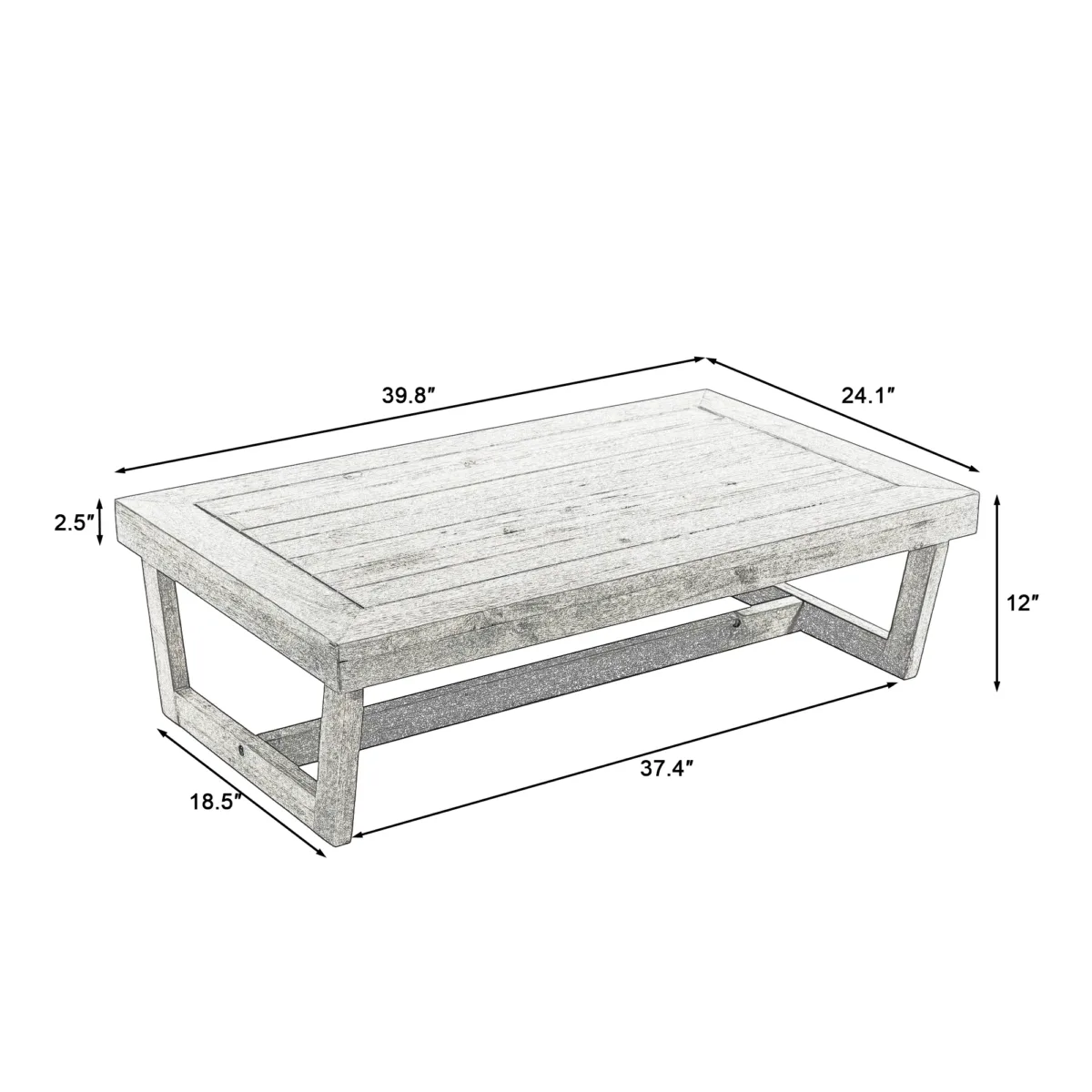 Elysian 4-Piece Fabric Outdoor Patio Loveseat Set - Image 9