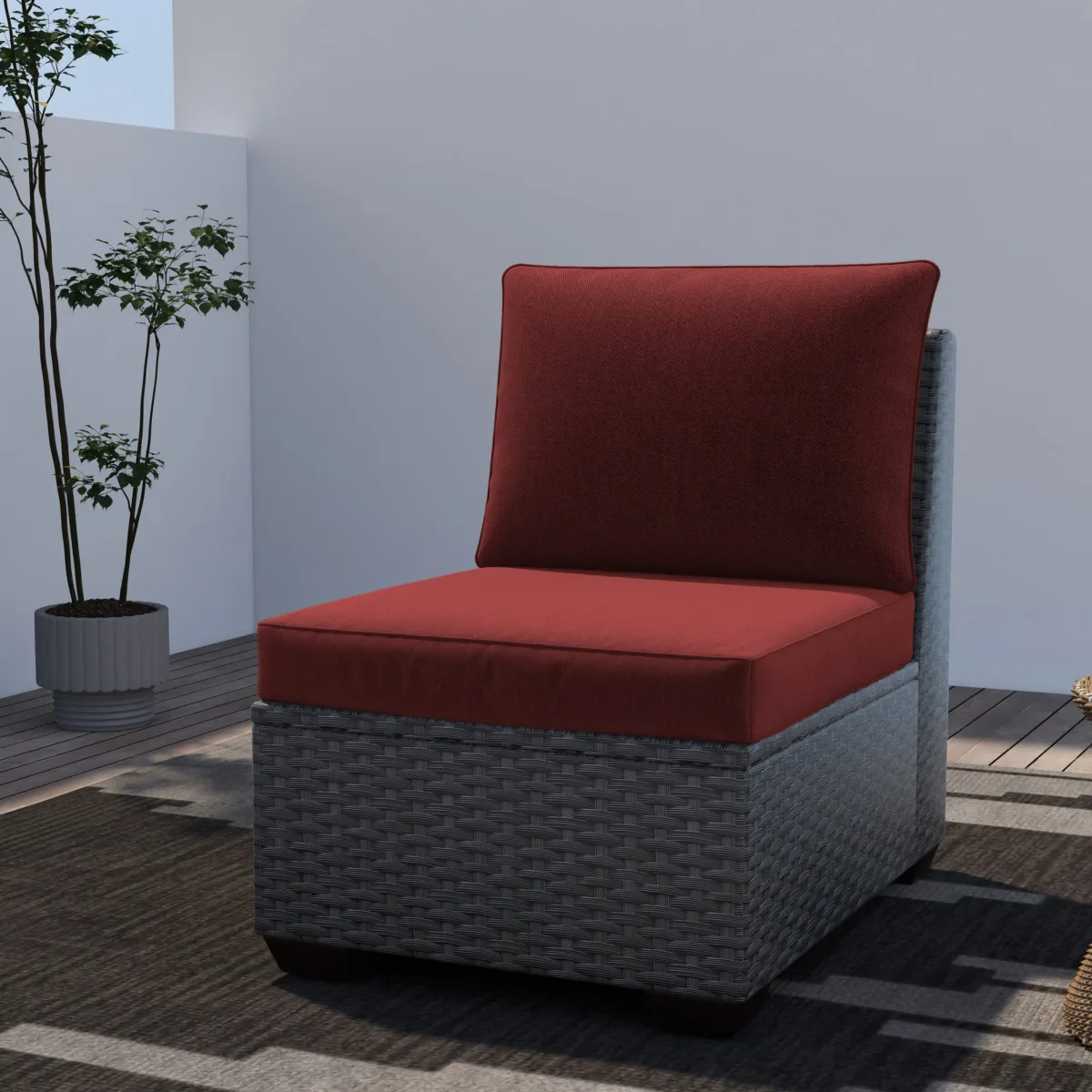 Jakailyn Outdoor 4.9'' Seat / Back Cushion - Image 12