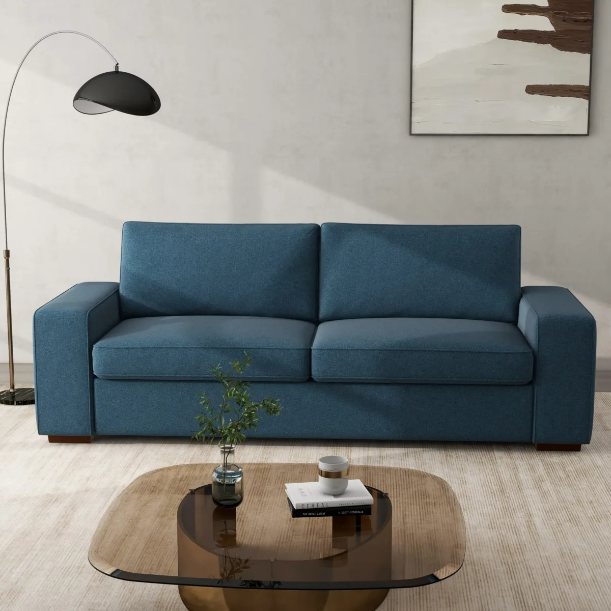 Varek 79.8" Fabric Upholstered Sofa - Image 2