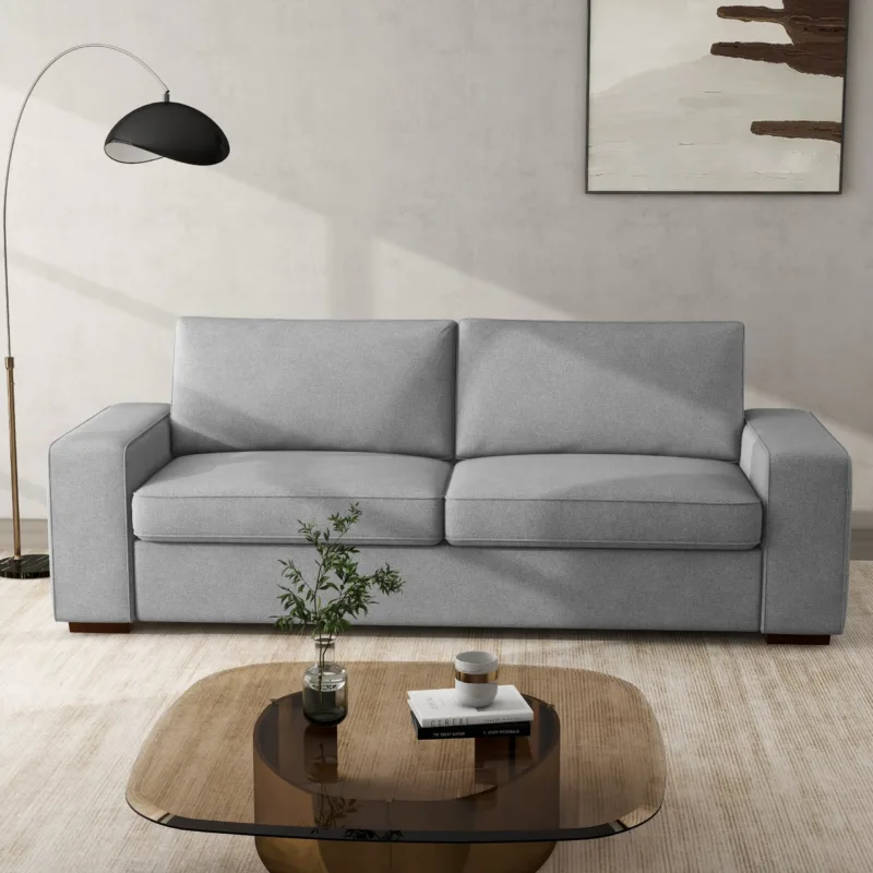 Varek 79.8" Fabric Upholstered Sofa - Image 4