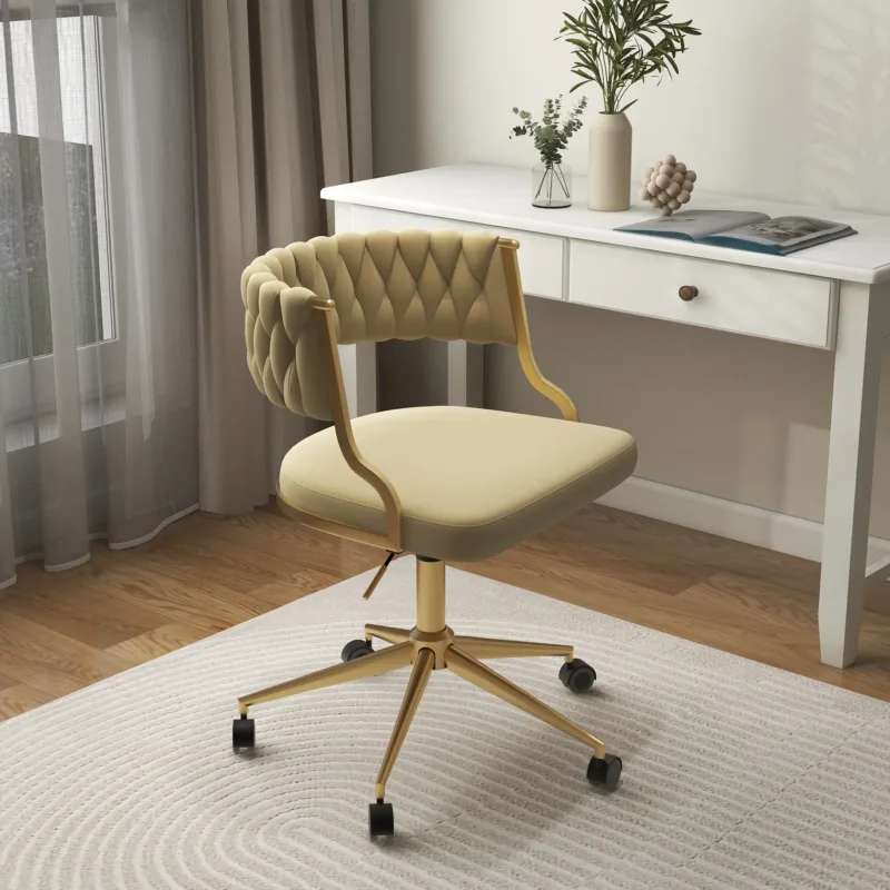 Christal Velvet Task Chair - Image 2