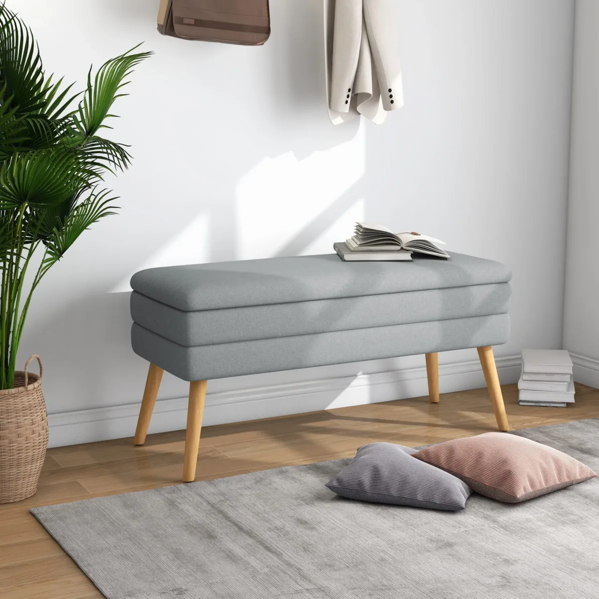 Joelly Upholstered Ottoman - Image 3