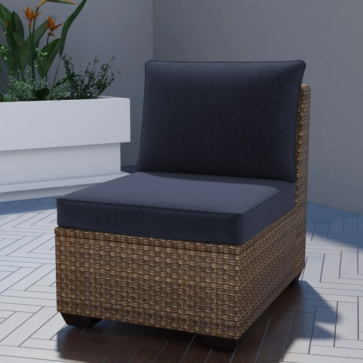 Jakailyn Outdoor 4.9'' Seat / Back Cushion - Image 8