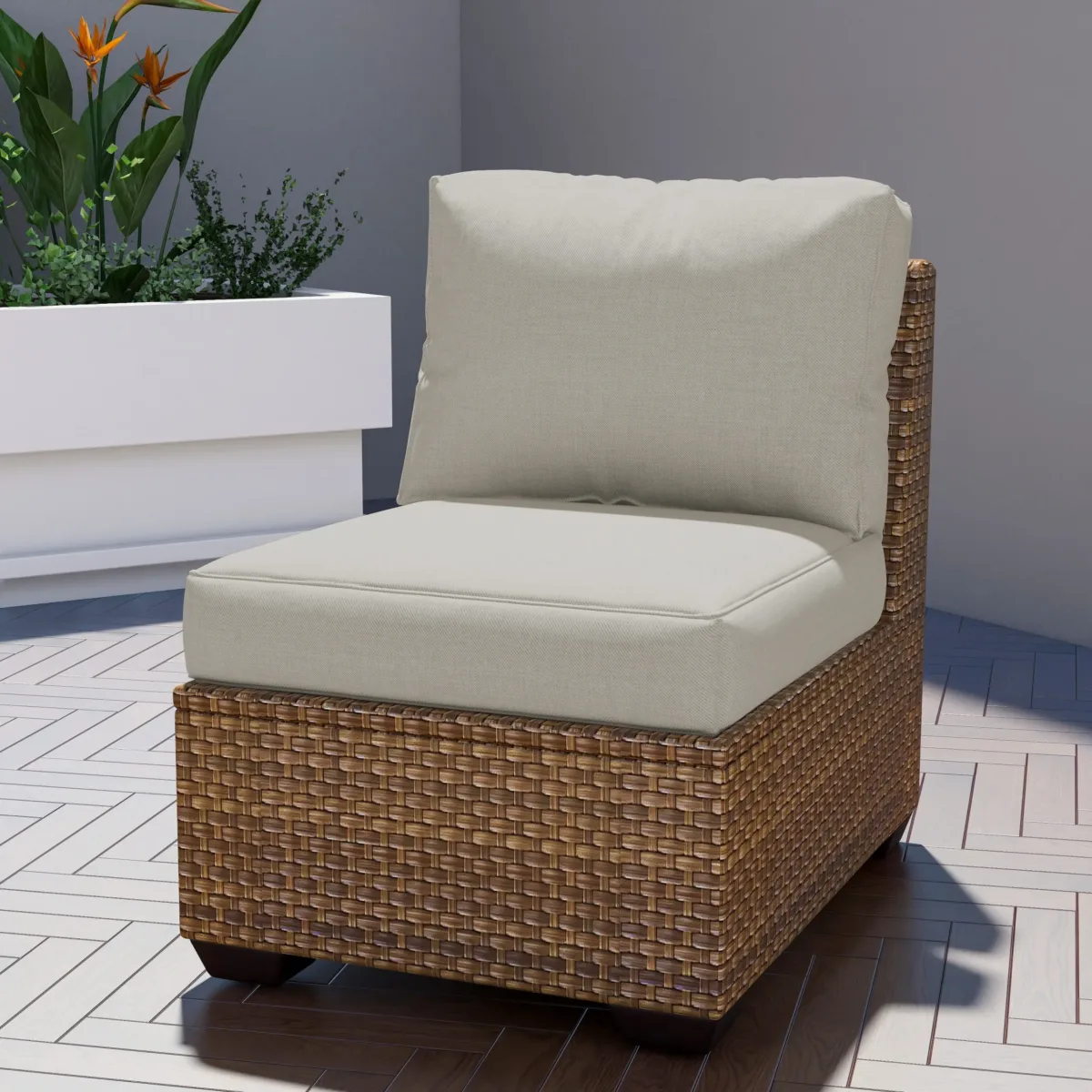 Jakailyn Outdoor 4.8'' Seat / Back Cushion - Image 6