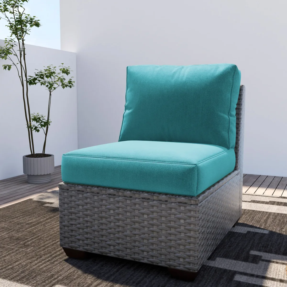 Jakailyn Outdoor 4.8'' Seat / Back Cushion - Image 3