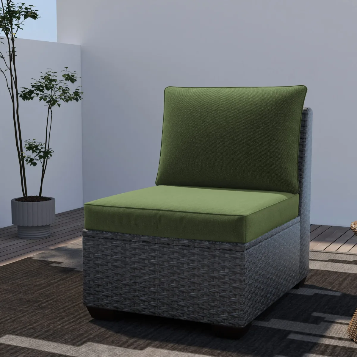Jakailyn Outdoor 4.9'' Seat / Back Cushion - Image 7