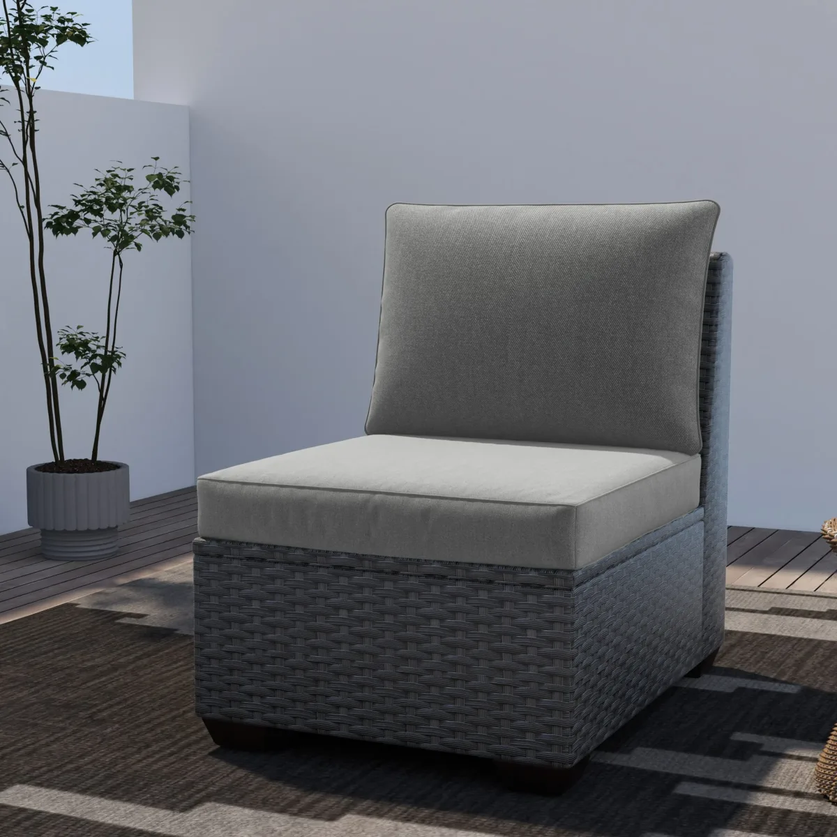 Jakailyn Outdoor 4.9'' Seat / Back Cushion - Image 6