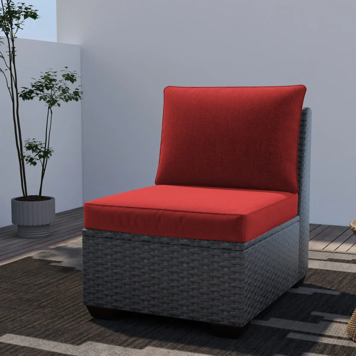 Jakailyn Outdoor 4.9'' Seat / Back Cushion - Image 4