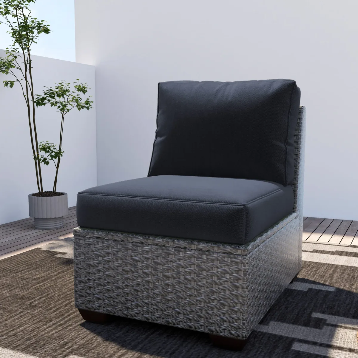 Jakailyn Outdoor 4.8'' Seat / Back Cushion - Image 7