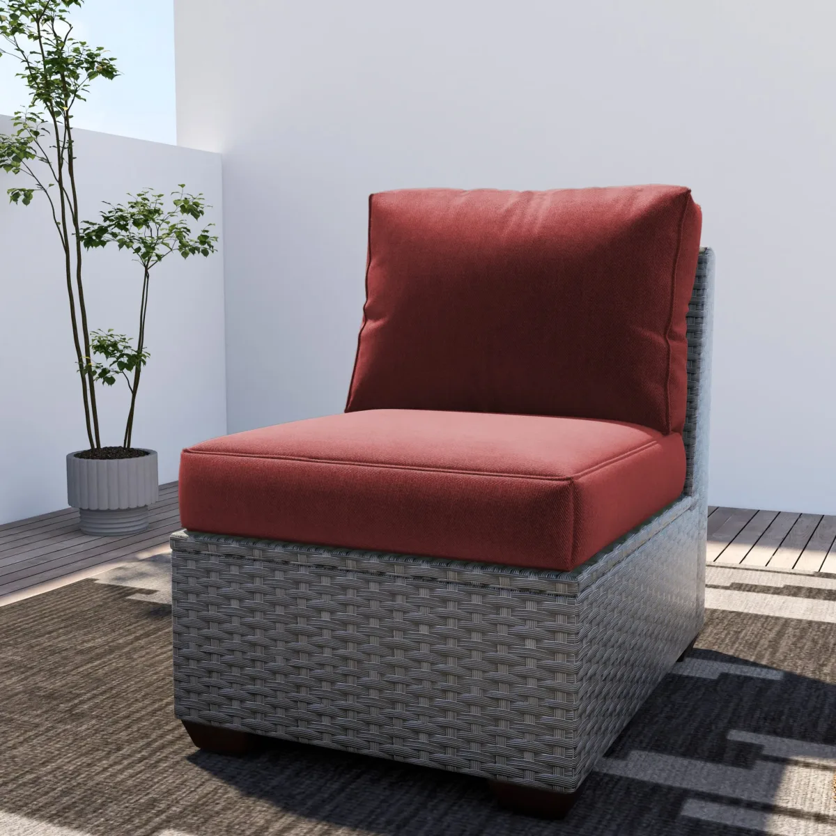 Jakailyn Outdoor 4.8'' Seat / Back Cushion - Image 4