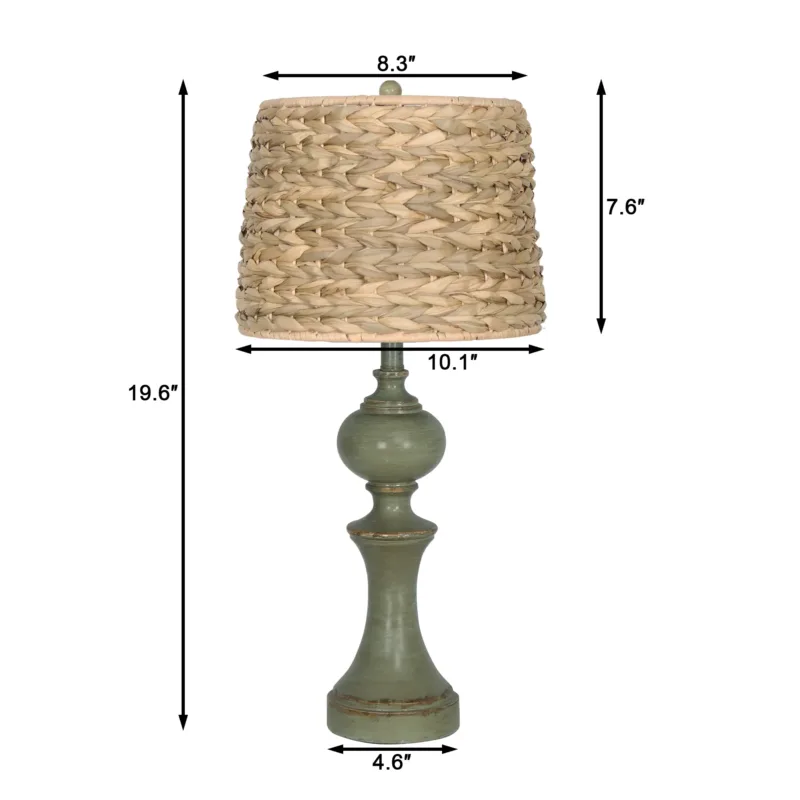 Resin Table Lamp - Image 2
