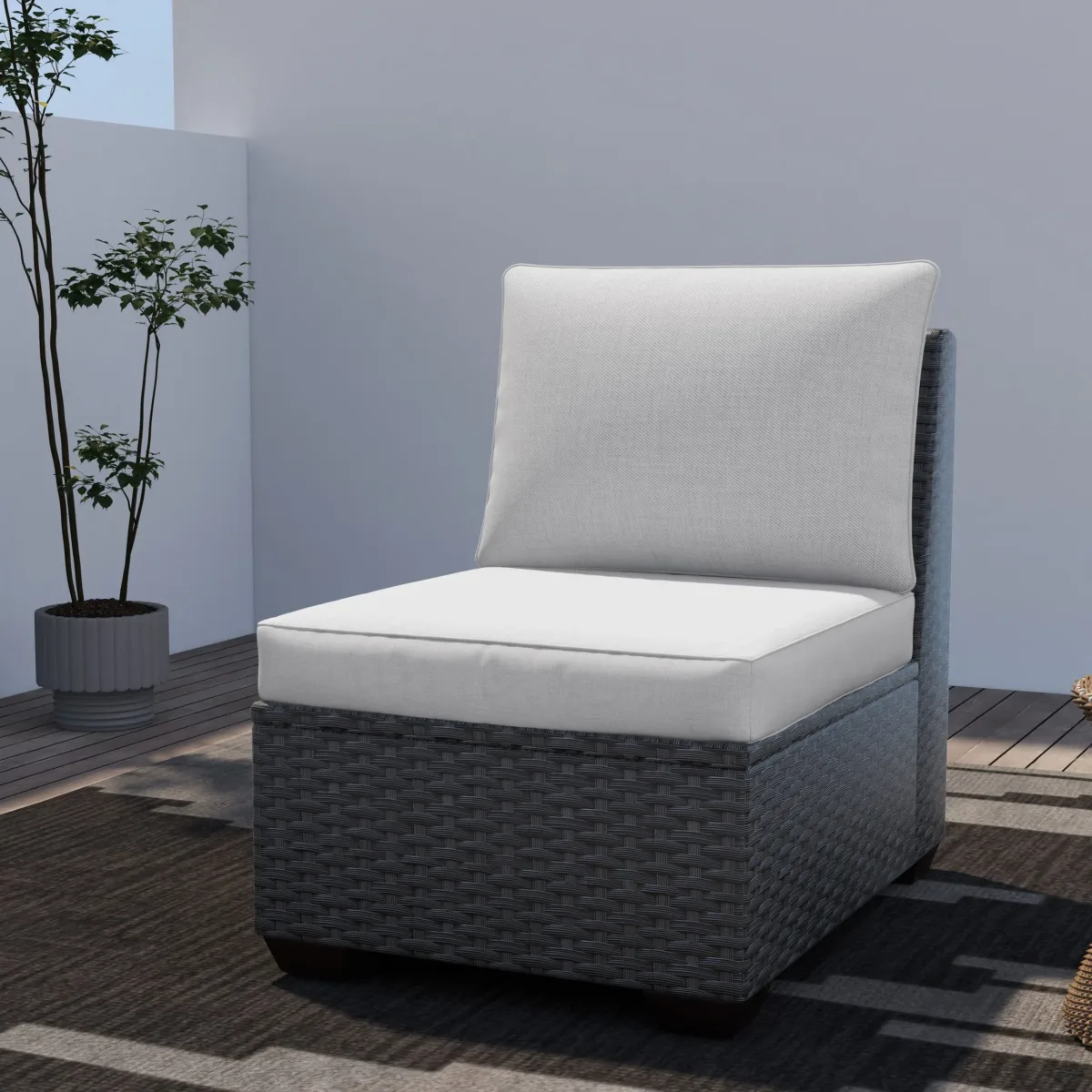 Jakailyn Outdoor 4.9'' Seat / Back Cushion - Image 10