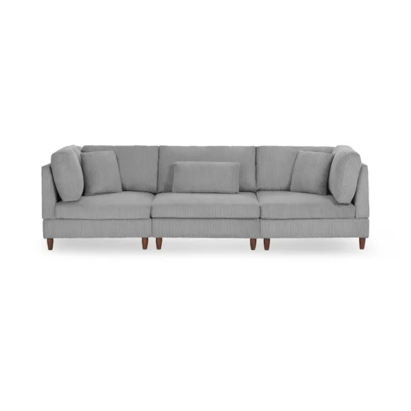 Seemab 120.4'' Corduroy Sofa